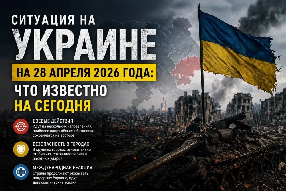 Украина: актуальная обстановка и главные события на сегодня