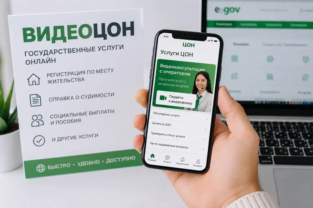 ВидеоЦОН: казахстанцам напомнили о 79 госуслугах, доступных онлайн