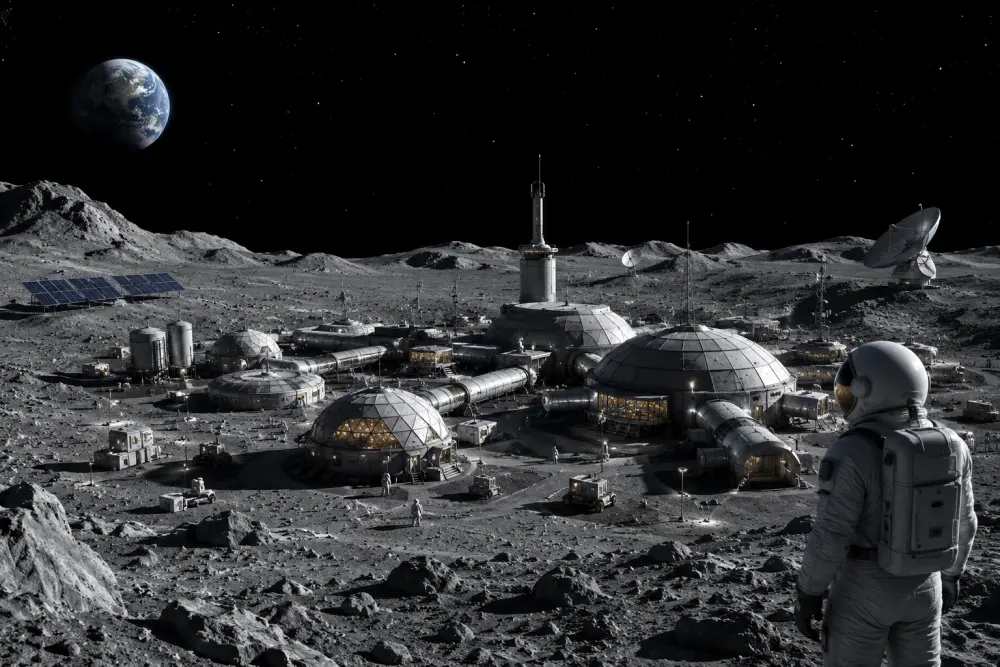 NASA представило график колонизации Луны