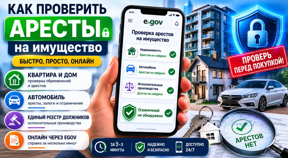 Как проверить аресты на имущество