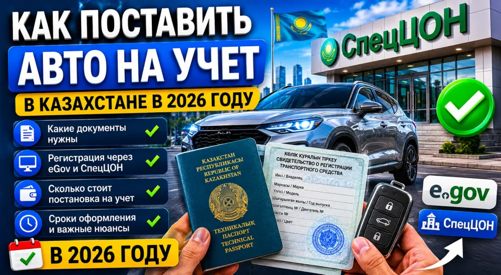 Как поставить авто на учет