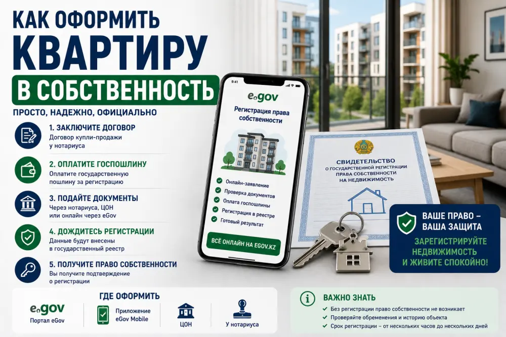 Как оформить квартиру в собственность