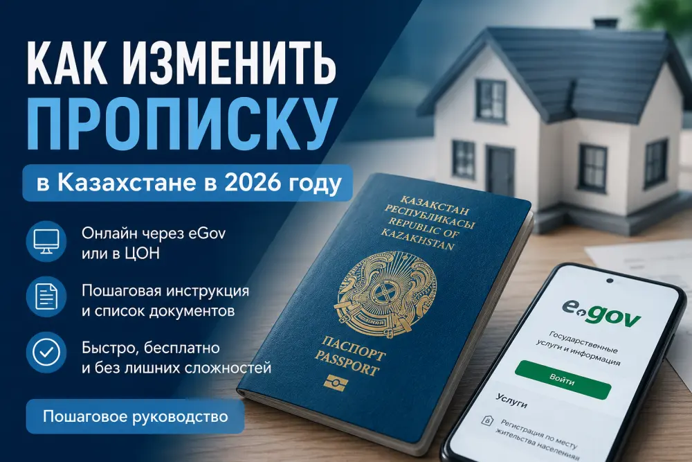 Как изменить прописку