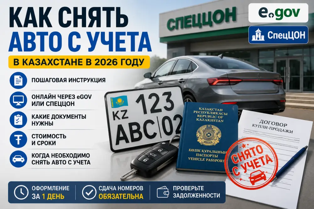 Как снять авто с учета