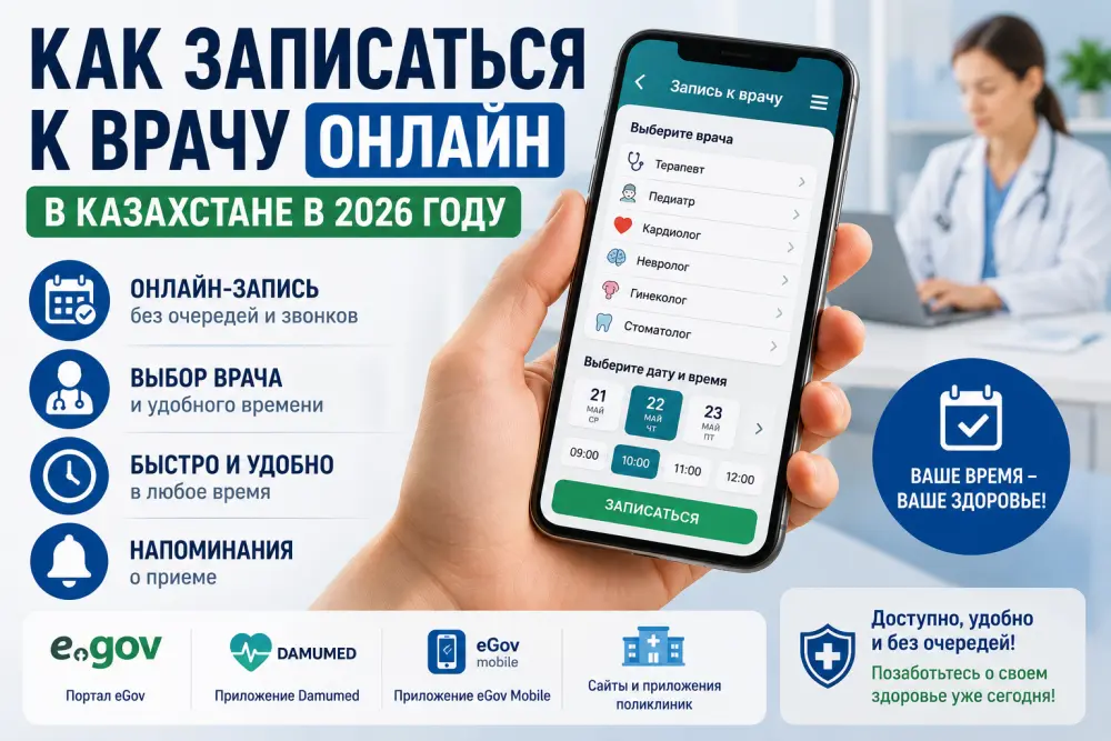 Как записаться к врачу онлайн