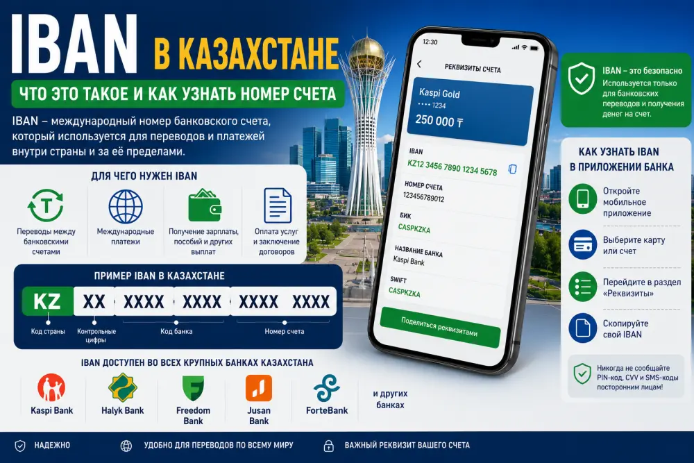 IBAN: что это такое и как узнать номер счета