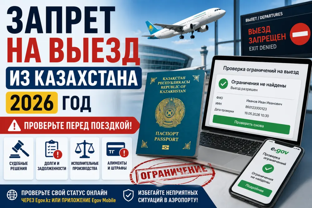 Как проверить запрет на выезд