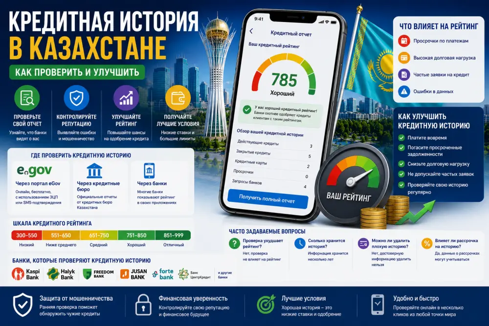 Кредитная история: как проверить и улучшить