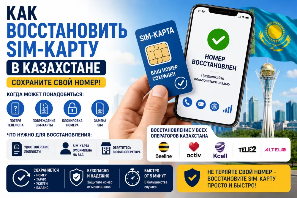 Как восстановить SIM-карту
